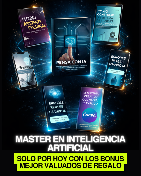 Pensa con IA: Domina la IA de 0 a experto